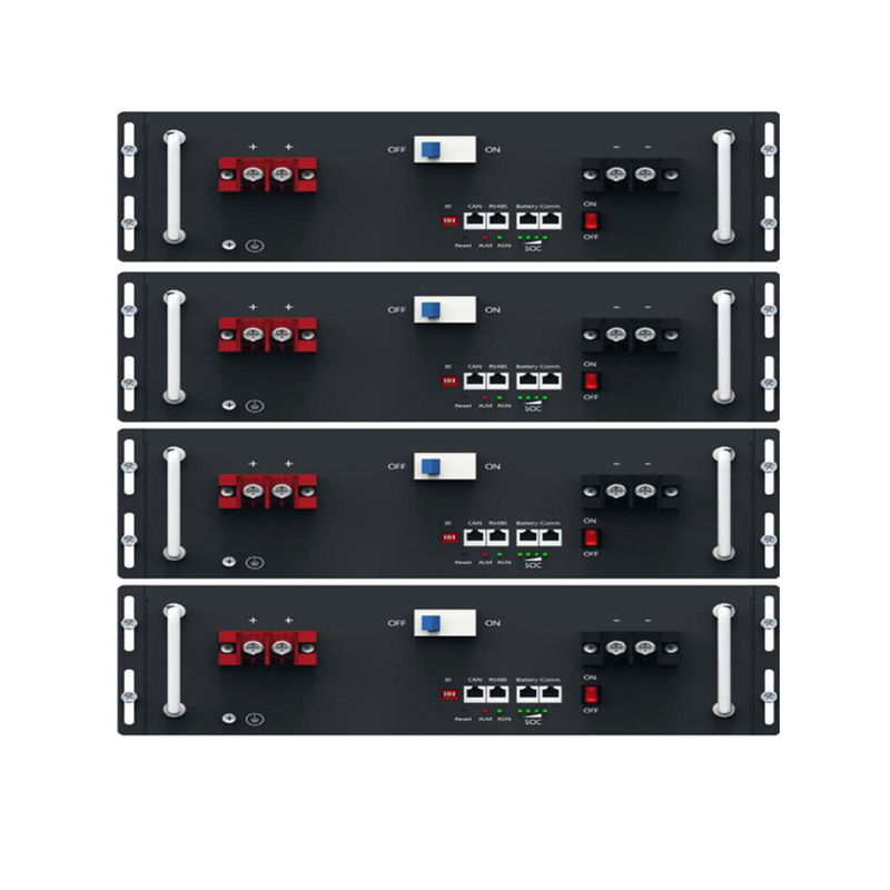 Ιονικό LiFePO4 μπαταριών Lifepo4 20Kwh 51.2V 400Ah ραφιών κεντρικών υπολογιστών σύστημα ενεργειακής αποθήκευσης λίθιου