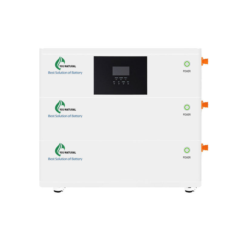 220V σύστημα 48V 10kWh αποθήκευσης εγχώριας ενέργειας από τον αναστροφέα πλέγματος και το σύστημα αποθήκευσης μπαταριών ηλιακής ενέργειας μπαταριών