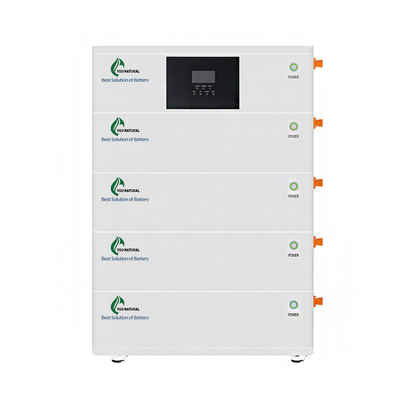 Όλοι σε μια Stackable εγχώρια μπαταρία 20kw Lifepo4 από την ηλιακή αποθήκευση μπαταριών πλέγματος