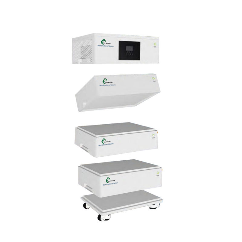 15kw Stackable σύστημα 48v 300ah μπαταριών από την επαναφορτιζόμενη μπαταρία λίθιου αποθήκευσης δύναμης πλέγματος