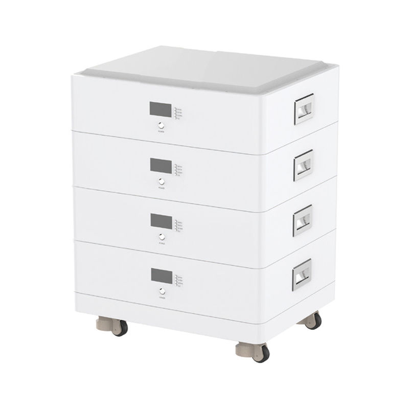 6000 Stackable αποθήκευση μπαταριών ηλιακής ενέργειας πακέτων 14336Wh 51.2V 70Ah μπαταριών κύκλων