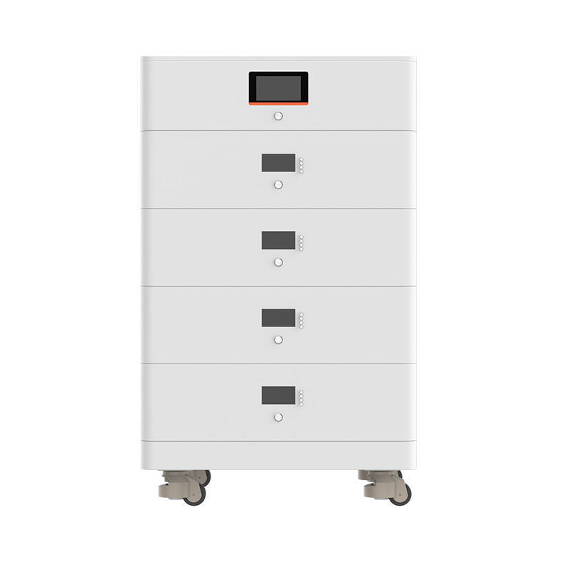 6000 Stackable αποθήκευση μπαταριών ηλιακής ενέργειας πακέτων 14336Wh 51.2V 70Ah μπαταριών κύκλων