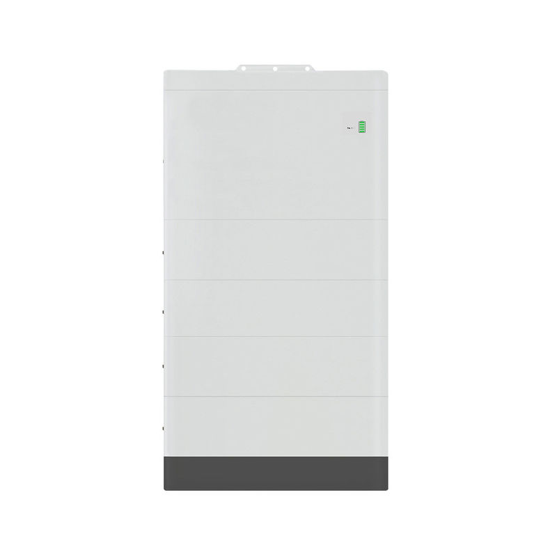 5120Wh Stackable σύστημα αποθήκευσης μπαταριών ηλιακής ενέργειας υψηλής τάσης 51.2V 50Ah συστημάτων μπαταριών