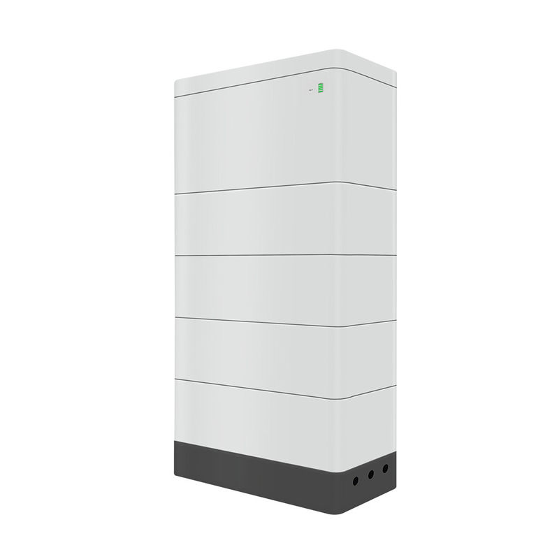 5120Wh Stackable σύστημα αποθήκευσης μπαταριών ηλιακής ενέργειας υψηλής τάσης 51.2V 50Ah συστημάτων μπαταριών