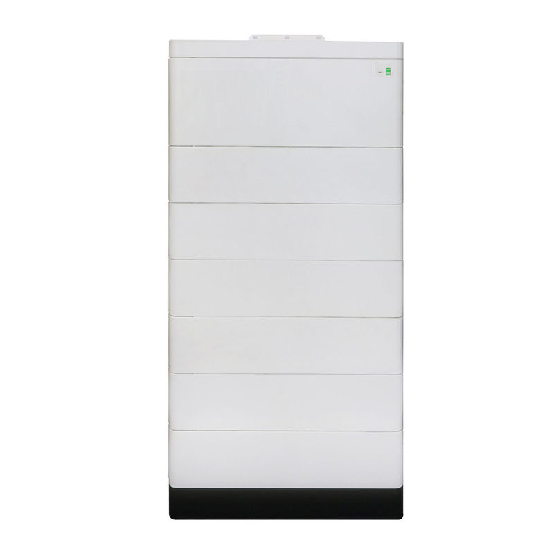 5120Wh Stackable σύστημα αποθήκευσης μπαταριών ηλιακής ενέργειας υψηλής τάσης 51.2V 50Ah συστημάτων μπαταριών