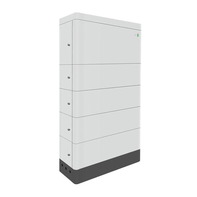 5120Wh Stackable σύστημα αποθήκευσης μπαταριών ηλιακής ενέργειας υψηλής τάσης 51.2V 50Ah συστημάτων μπαταριών