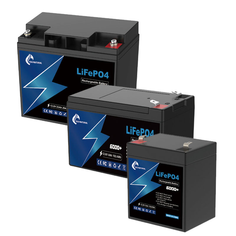 Καλάθι γκολφ Μπαταρία 12V LiFePo4 Μπαταρία ιόντων λιθίου φωσφορικού σιδήρου 6ah 8ah 23ah 295Wh