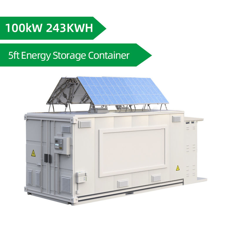YouNatural 5ft Energy Storage Container 100KW Λιθιοϊονική μπαταρία Συστημα αποθήκευσης ενέργειας