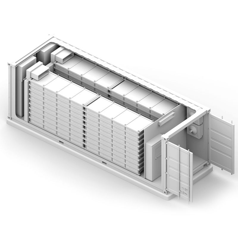 Υψηλής τάσης 500KW 1mwh Ηλιακή μπαταρία Συστήματα αποθήκευσης ενέργειας Βιομηχανικά 1MW Κωνσταντινοποιημένα BESS Εμπορικά Κωνσταντινοποιητικά
