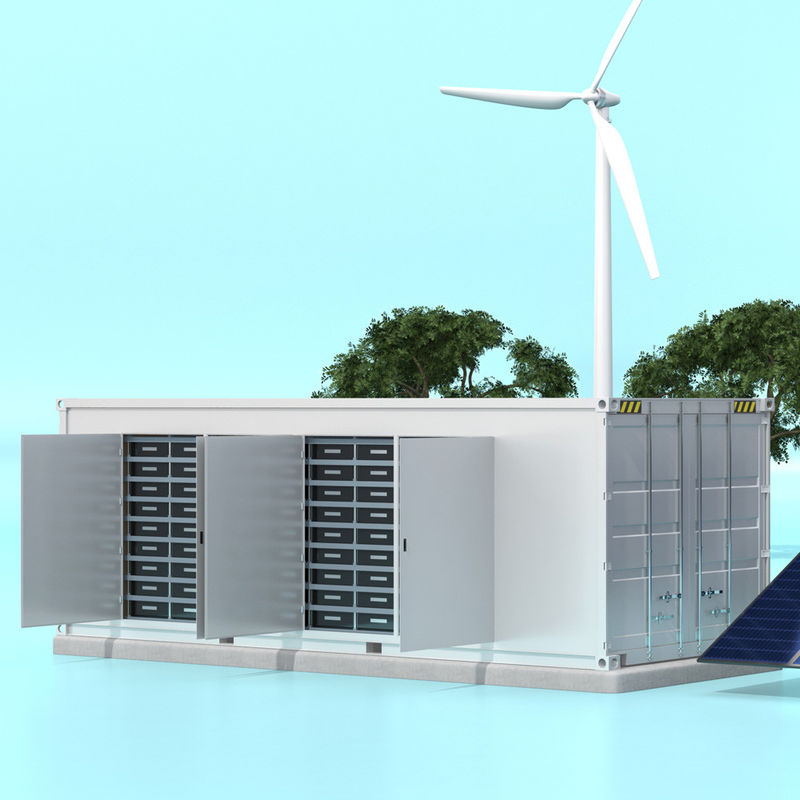 20ft Lithium Ion Battery Container Bess Συστήματος Αποθήκευσης Ενέργειας All-in-One για Βιομηχανικό Συσκευαστή