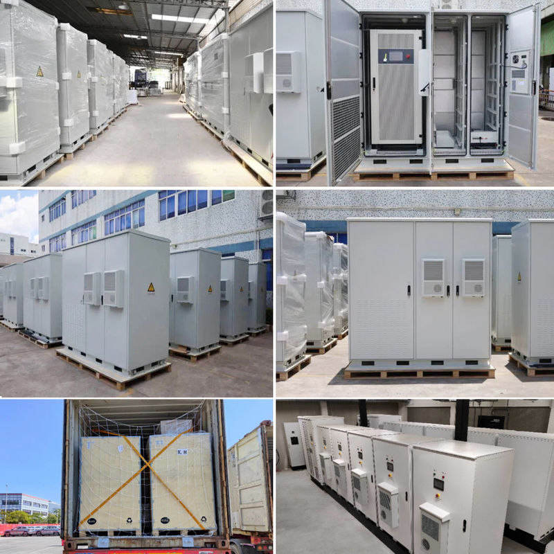 IP54 Συσκευή αποθήκευσης ενέργειας 55kWh Συστήματα μπαταριών